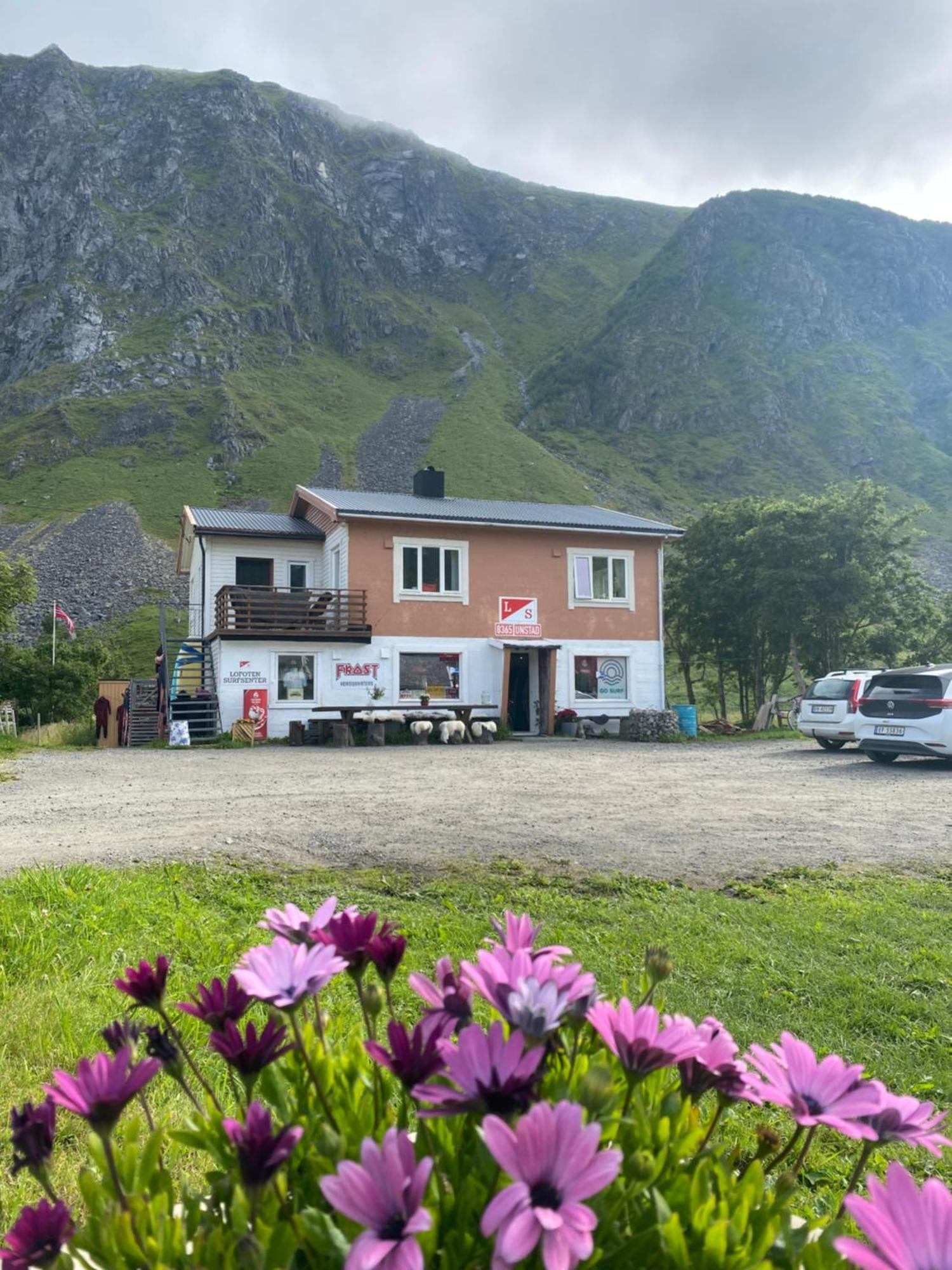 Unstad Surfpacker Unnstad Exteriör bild